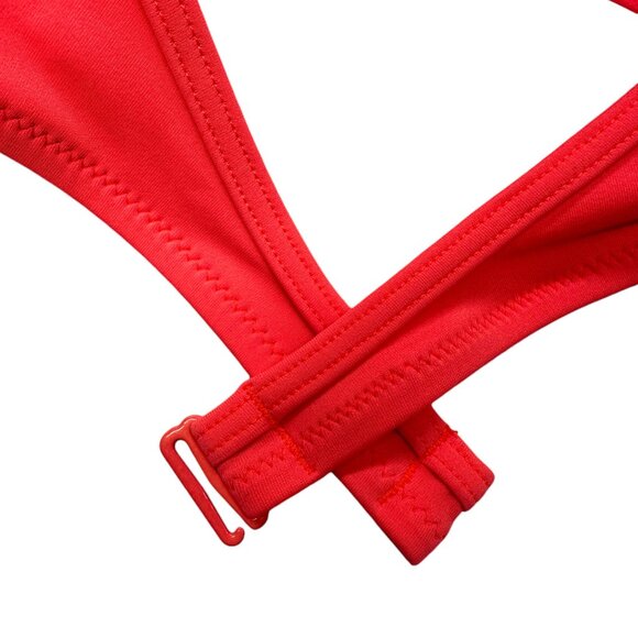 PINK Victoria's Secret Crisscross Front Swim Top (S) - Picture 6 of 8